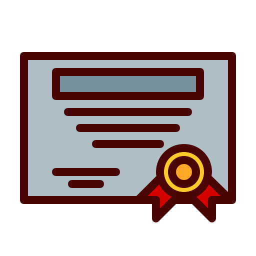 Diploma Generic Outline Color icon