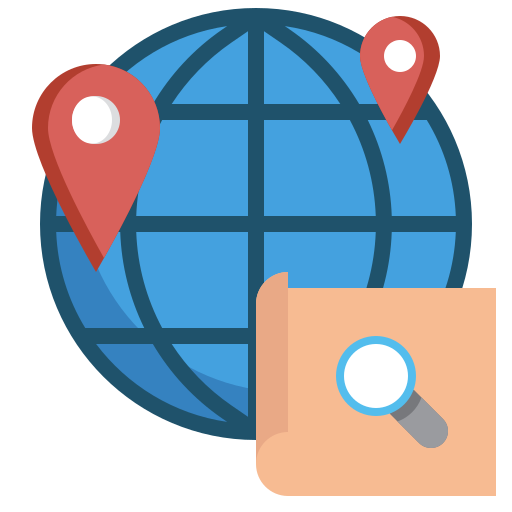 mapa icono gratis