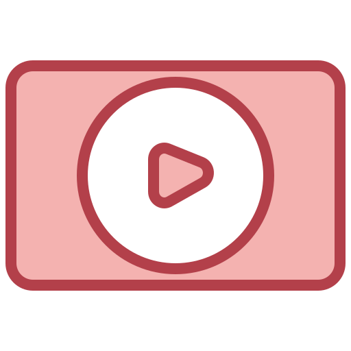 mensaje de video icono gratis