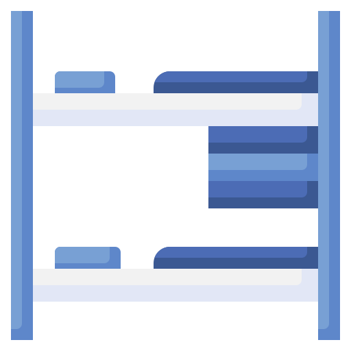 Bunk bed free icon
