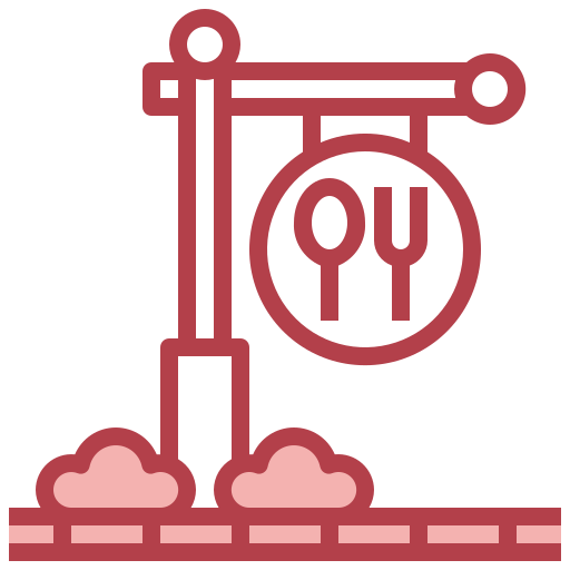 식당 무료 아이콘