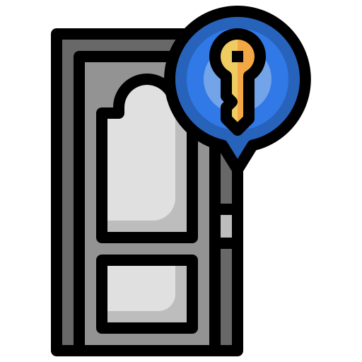 clé de la porte Icône gratuit clé de la porte Icône gratuit