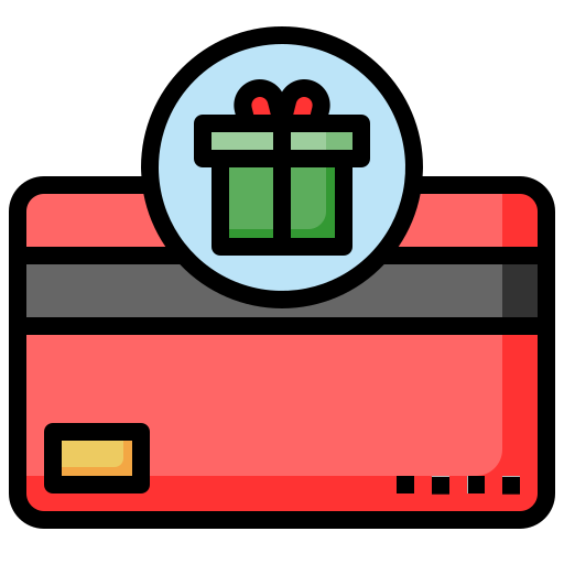 Gift card Surang Lineal Color icon