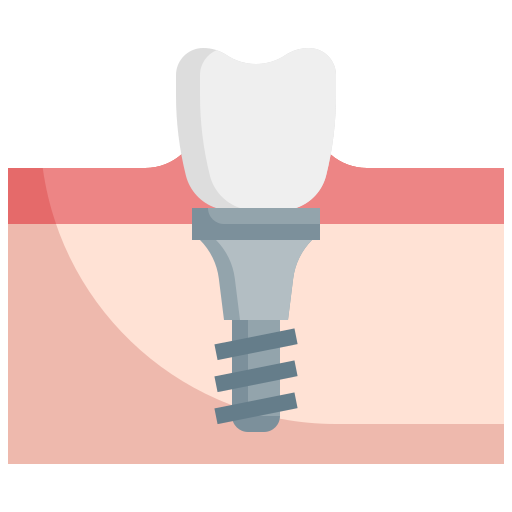 implante dental icono gratis