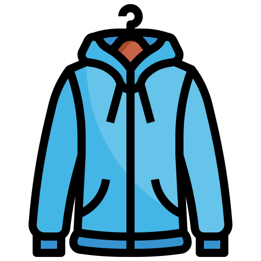 Zipper Surang Lineal Color icon