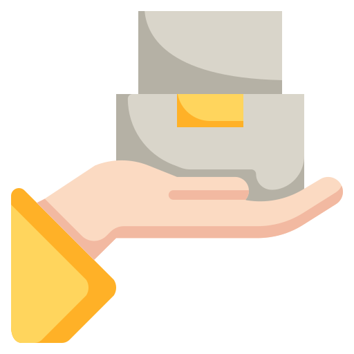 entrega icono gratis