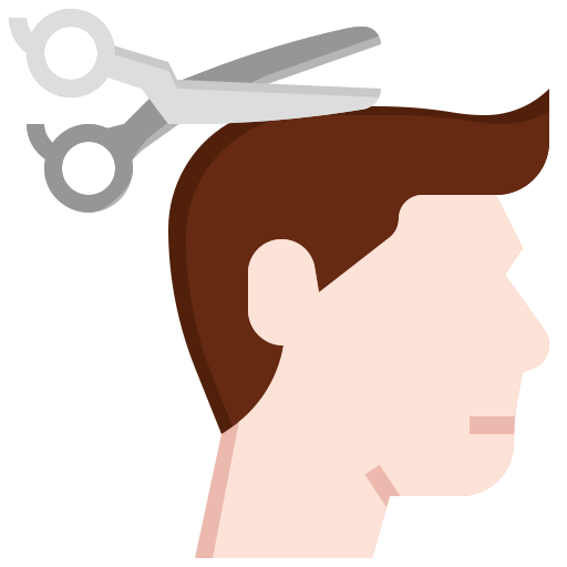 corte de pelo icono gratis