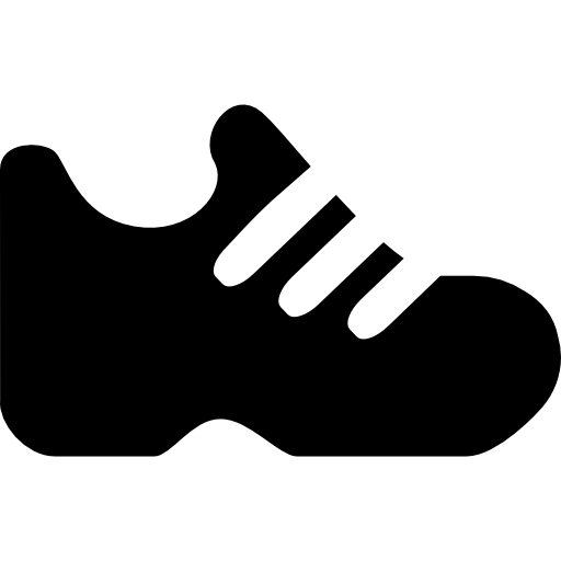 Sportive shoe free icon