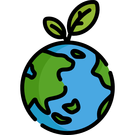 Planet earth Special Lineal color icon