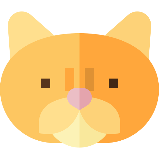 gato persa icono gratis
