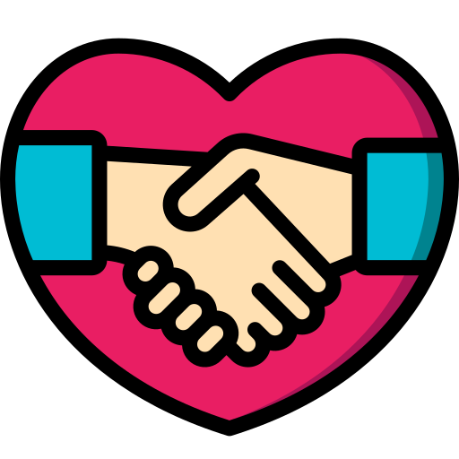 Handshake - Free love and romance icons