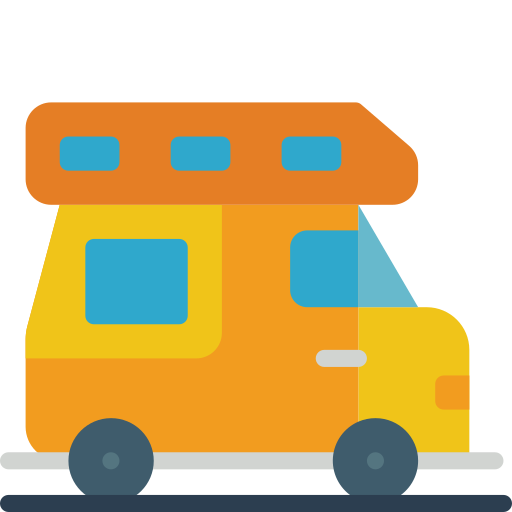 autocaravana icono gratis