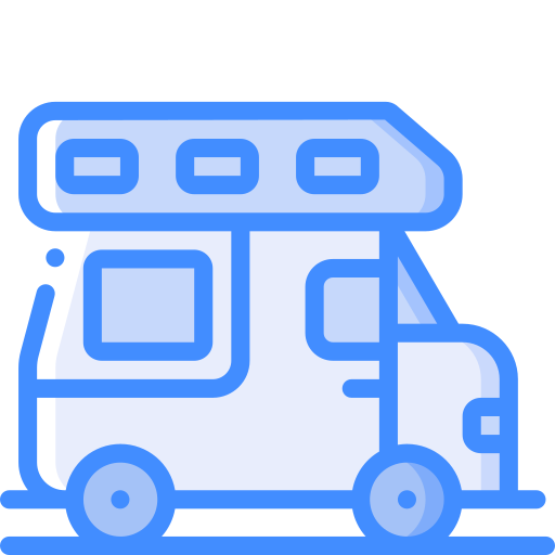 autocaravana icono gratis