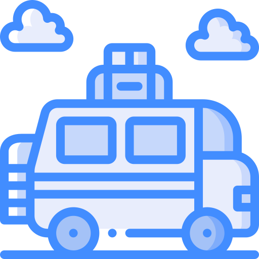 autocaravana icono gratis