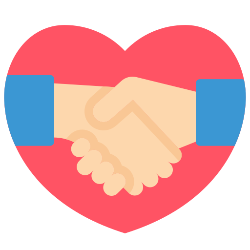 Handshake - Free love and romance icons