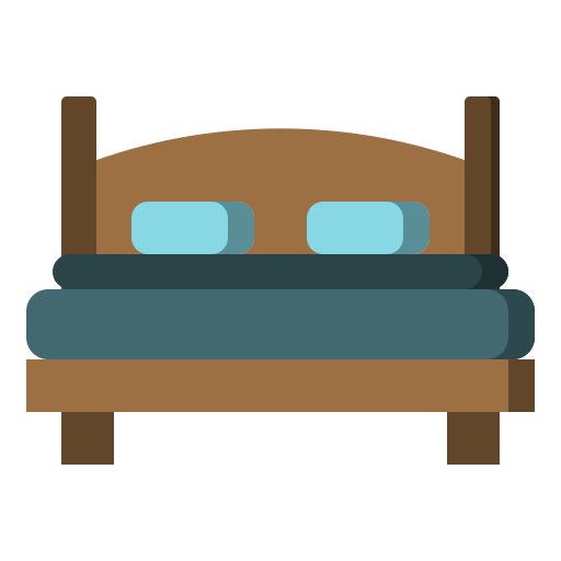 Bed Generic Flat icon