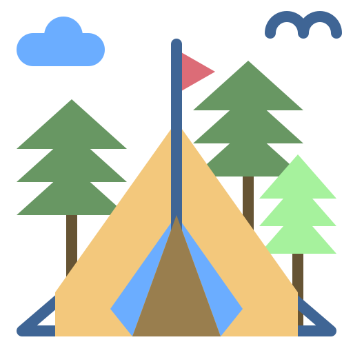 Camping Generic Flat icon