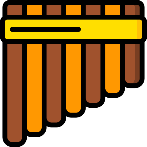 flauta de pan icono gratis