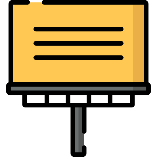 Billboard free icon