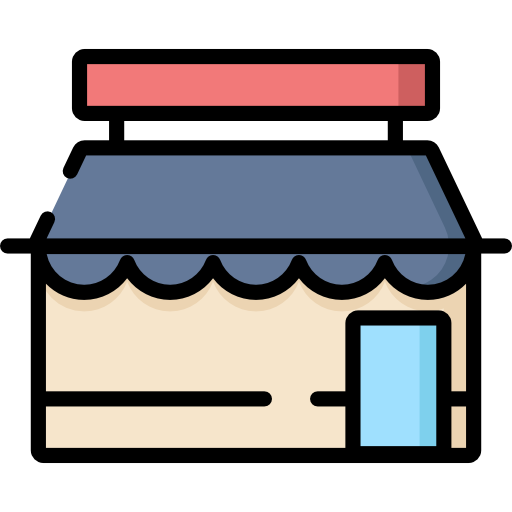Grocery store free icon