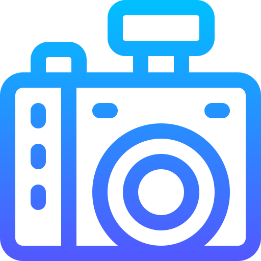 Photo camera  free icon