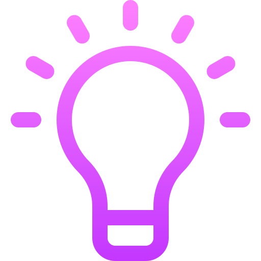 Light bulb free icon