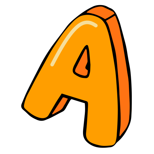 Letter a - Free shapes and symbols icons