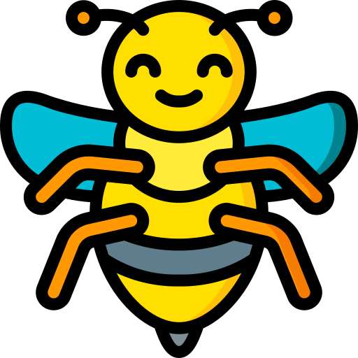 abeja icono gratis