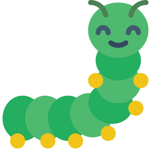 Caterpillar Basic Miscellany Flat icon