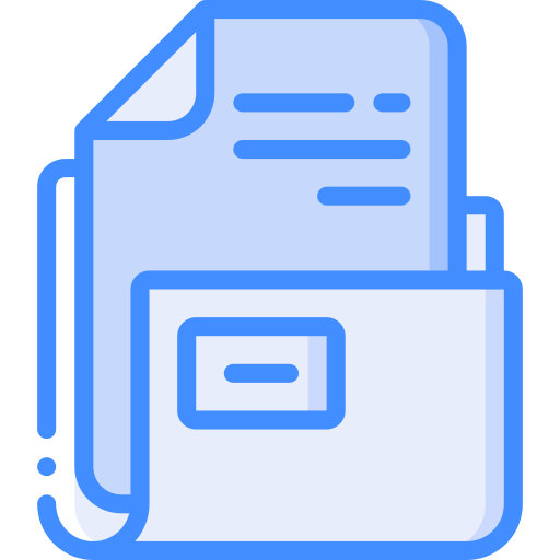 Folder Basic Miscellany Blue Icon