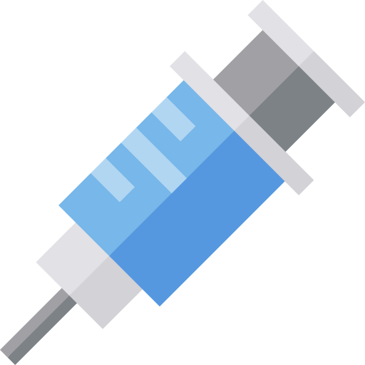 Syringe Basic Straight Flat icon