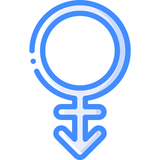 Androgynous Basic Miscellany Blue icon