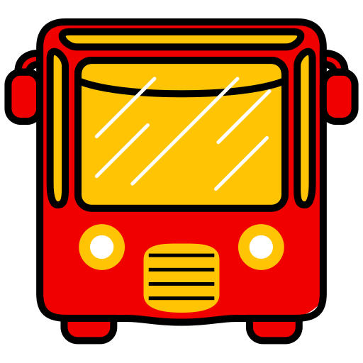 Bus Generic Outline Color icon