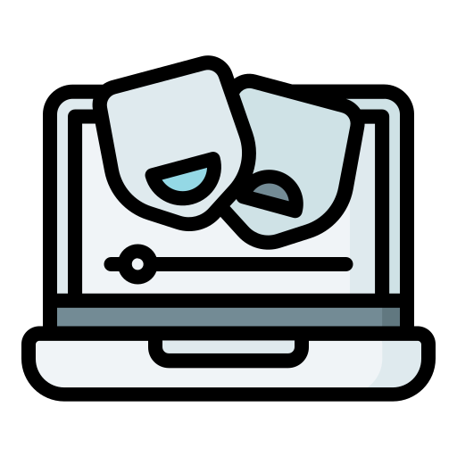 entretenimiento icono gratis