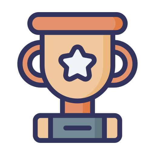 Trophy Generic Outline Color icon