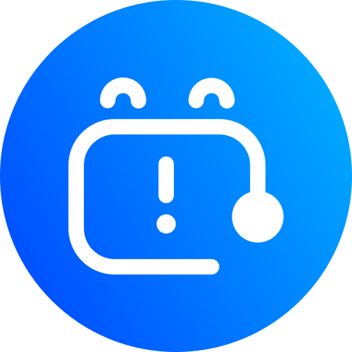 Alert Generic Flat Gradient icon