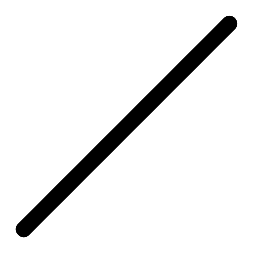 Math Search : diagonal line or slash