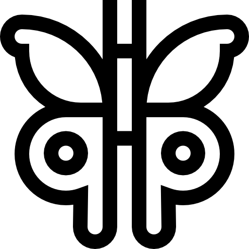 mariposa icono gratis