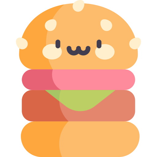 Vegan burger free icon Vegan burger free icon