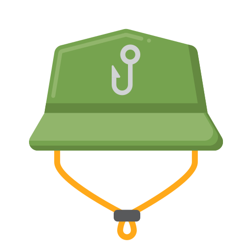 Fishing hat - Free hobbies and free time icons