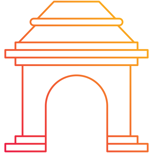 Gate of india free icon Gate of india free icon