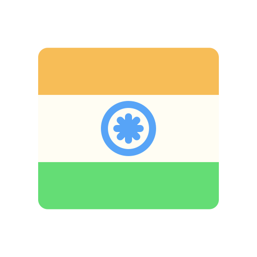 bandera india icono gratis