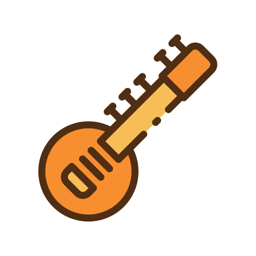 sitar icono gratis