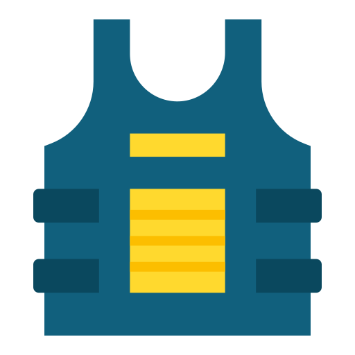 Bulletproof vest free icon Bulletproof vest free icon