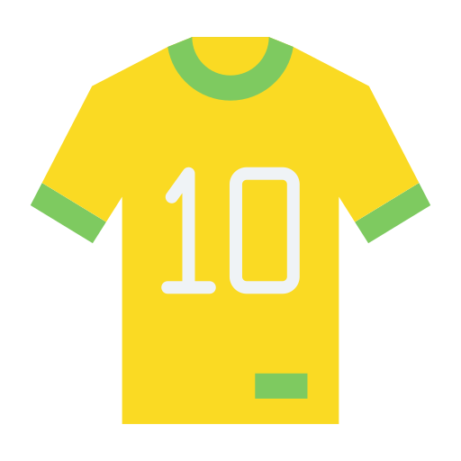 camiseta de futbol icono gratis