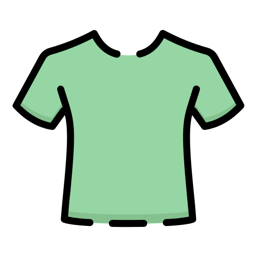 Tshirt Good Ware Lineal Color icon