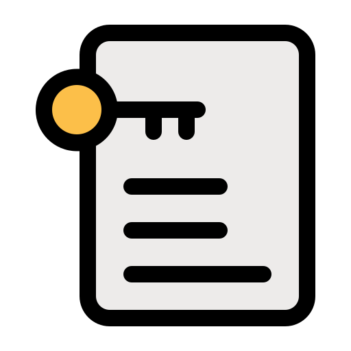 palabra clave icono gratis