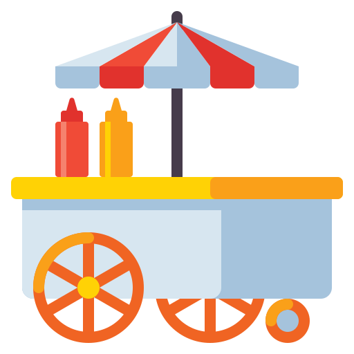 stand de restauration Icône gratuit