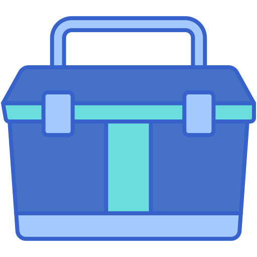 caja de anzuelos icono gratis