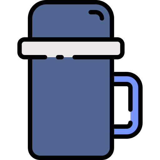 Free icon Thermos and cup icon